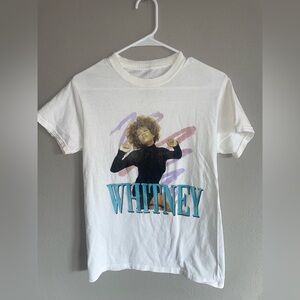Whitney Houston Short Sleeve Tee t shirt Small